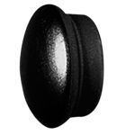 Terminal Forja Tapon Ø 20 mm. Negro Juego 2 Piezas [+2 variaciones de Ø/Acabado Disponibles]