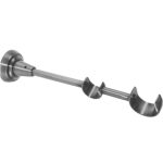 Soporte Zirconio Doble 28-20 mm. Niquel Mate