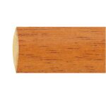 Barra Madera Lisa 1,2 Metros x 20 mm. Teca [+8 variaciones de Longitud / Ø Disponibles]