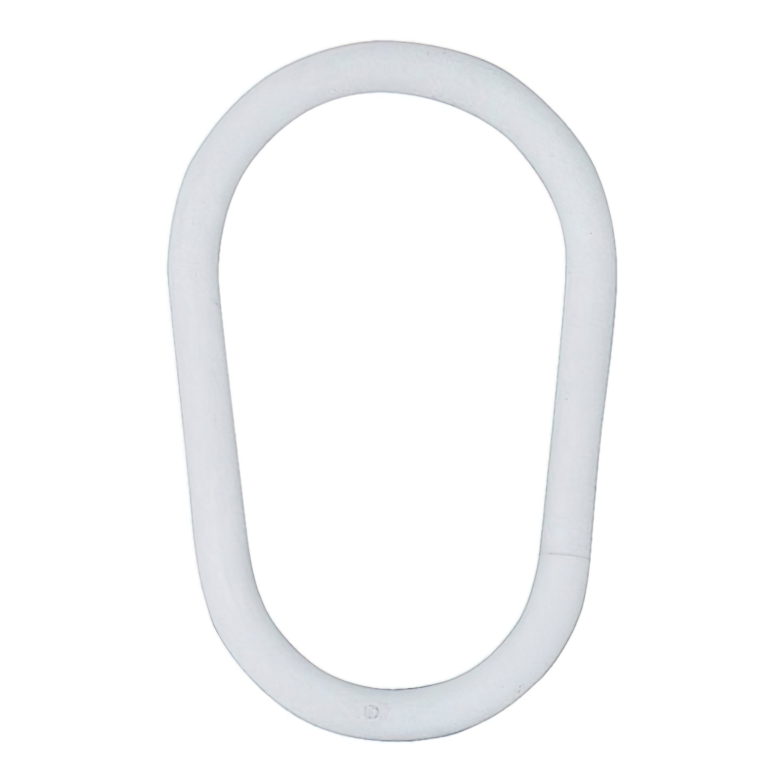 Anillas Para Cortinas de Ducha Pera Anilla Baño pera 18 mm. Blanca (Bolsa 100 Unidades)