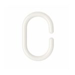 Anilla Baño Oval 18 mm. (Bolsa 100 Unidades) Blanca