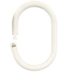 Anilla Baño Oval 18 mm. (Bolsa 100 Unidades) Blanca