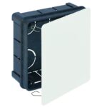 Caja Empotrar Registro Con Tapa 100x100x45 mm.