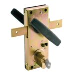 Cerradura Cvl 11b/m Con Manilla Puertas Basculantes