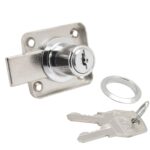 Cerradura Mueble Para Armario 362/20 mm. Cromada