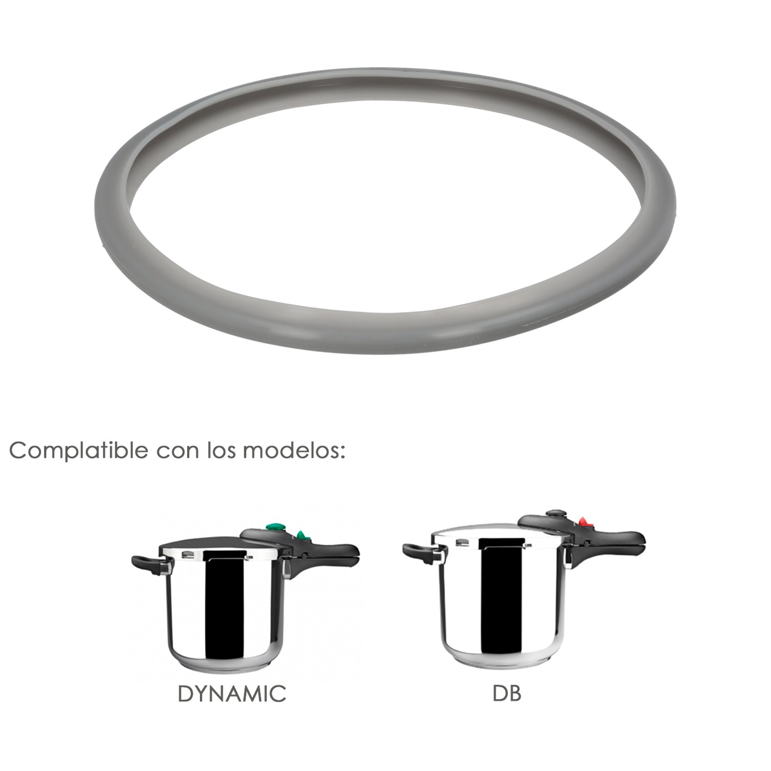 Junta Magefesa Para Ollas Super-rápidas Ø20cm Dynamic 5/ DB5. Recambio original.