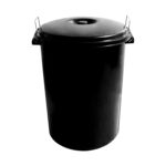 Cubo Basura Plastico Comunidad Con Tapa 100 Litros