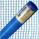 Malla Revoco Azul Rollo 50 mt. x 1 metro. Luces 10x10 mm.