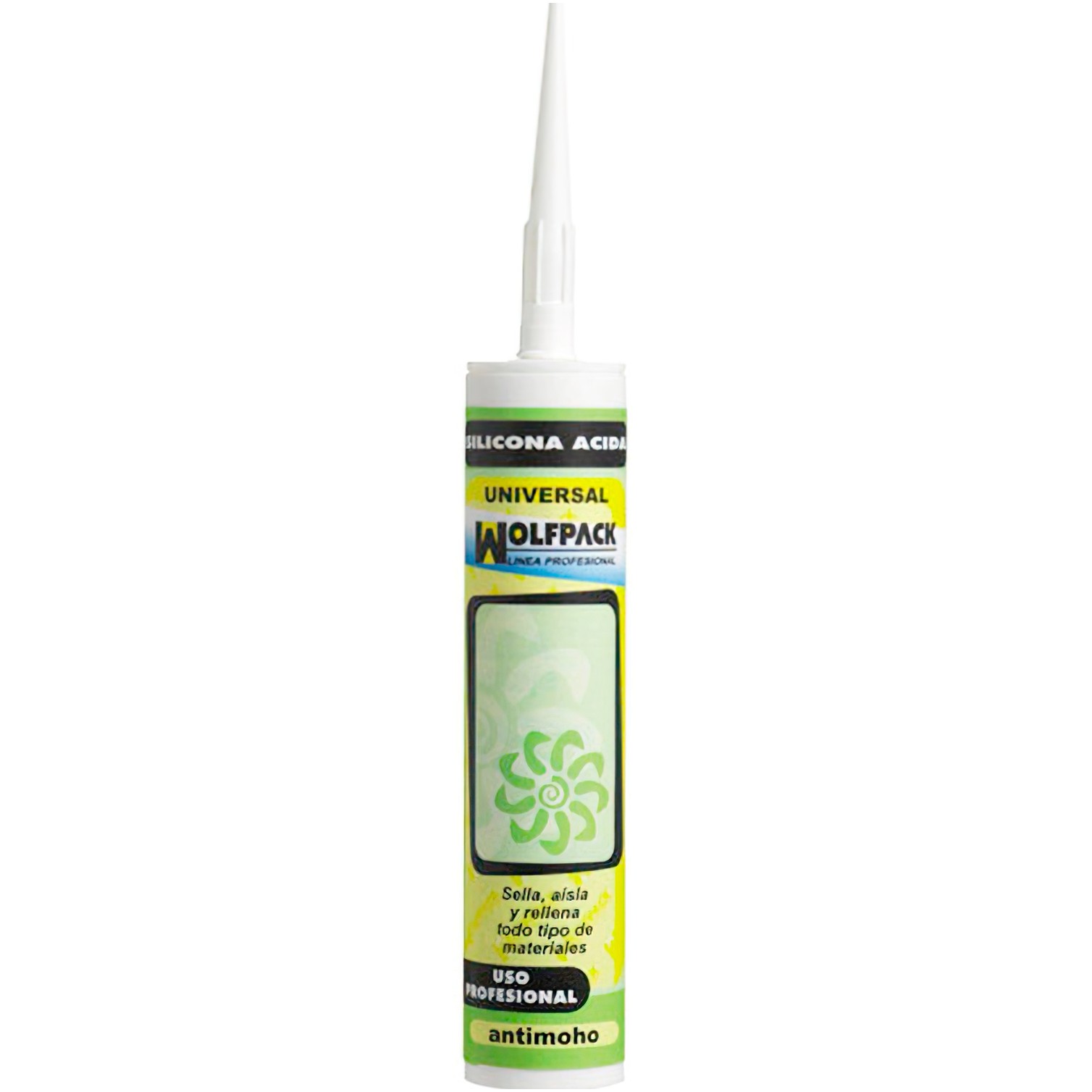 Silicona Acida Negra 280cc