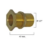 Racort Salida Deposito Con Rosca 1/2" [+3 variaciones de Medida Disponibles]