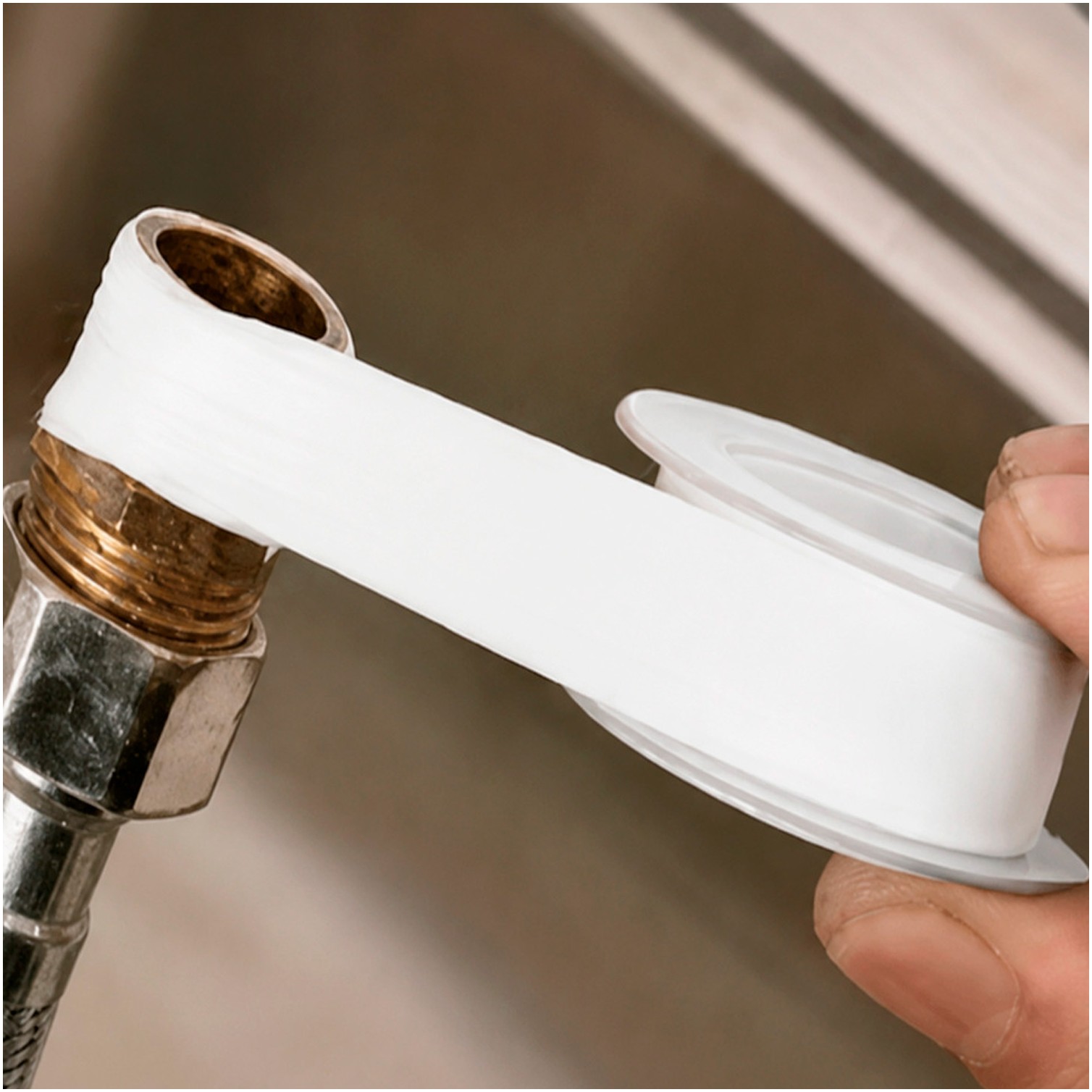 Cinta PTFE Wolfpack 19 mm. x 50 m. Grueso. (Paquete de 5 Rollos)