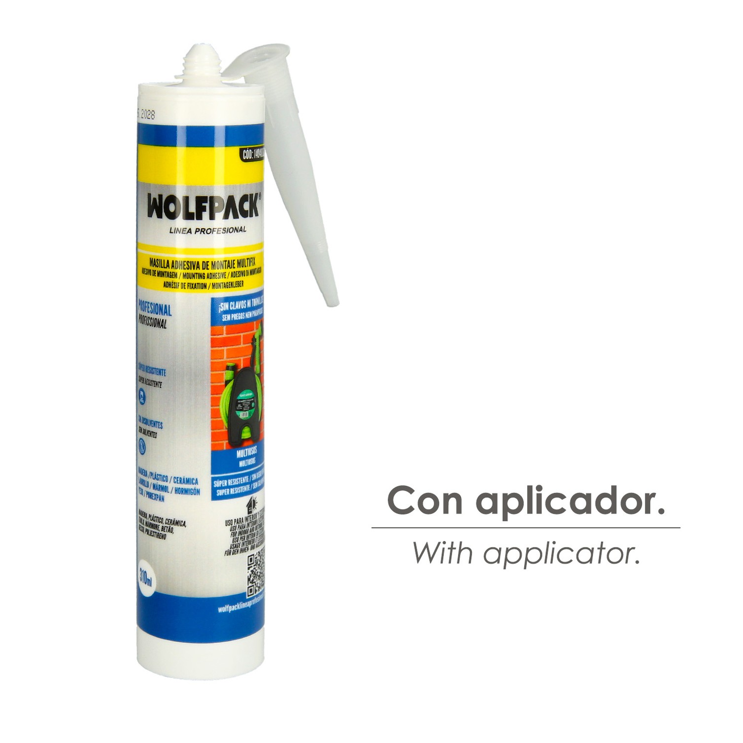 Masilla Montaje Fix Adhesiva 310 ml.