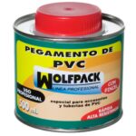 Pegamento Pvc Wolfpack Con Pincel 500 ml.
