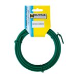 Alambre Plastificado (Rollo 5 Metros) Verde Nº 16 / 2.7 mm. [+5 variaciones de Metros Disponibles]