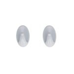 Colgador Oryx Blanco Grande (Blister 2 Unidades) Adhesivo