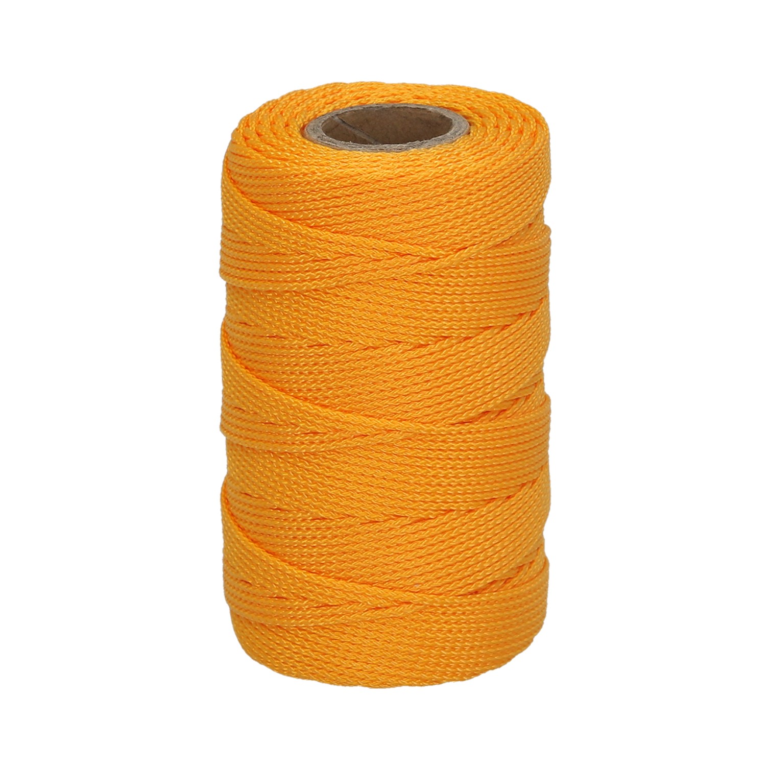 Cuerda Trencilla Polipropileno Amarillo (Bobina 100 Metros)