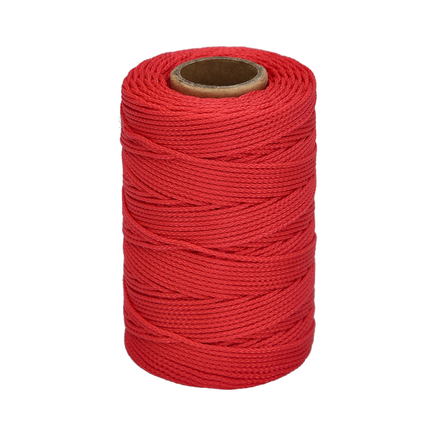 Cuerda Trencilla Polipropileno Roja (Bobina 100 Metros)