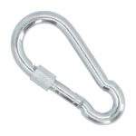 Mosqueton Bombero Con seguro 6x 60 mm. Uso domestico