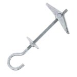 Taco Metal Vuelco Auto Gancho14-M4x95 mm. (Caja de 50 piezas)