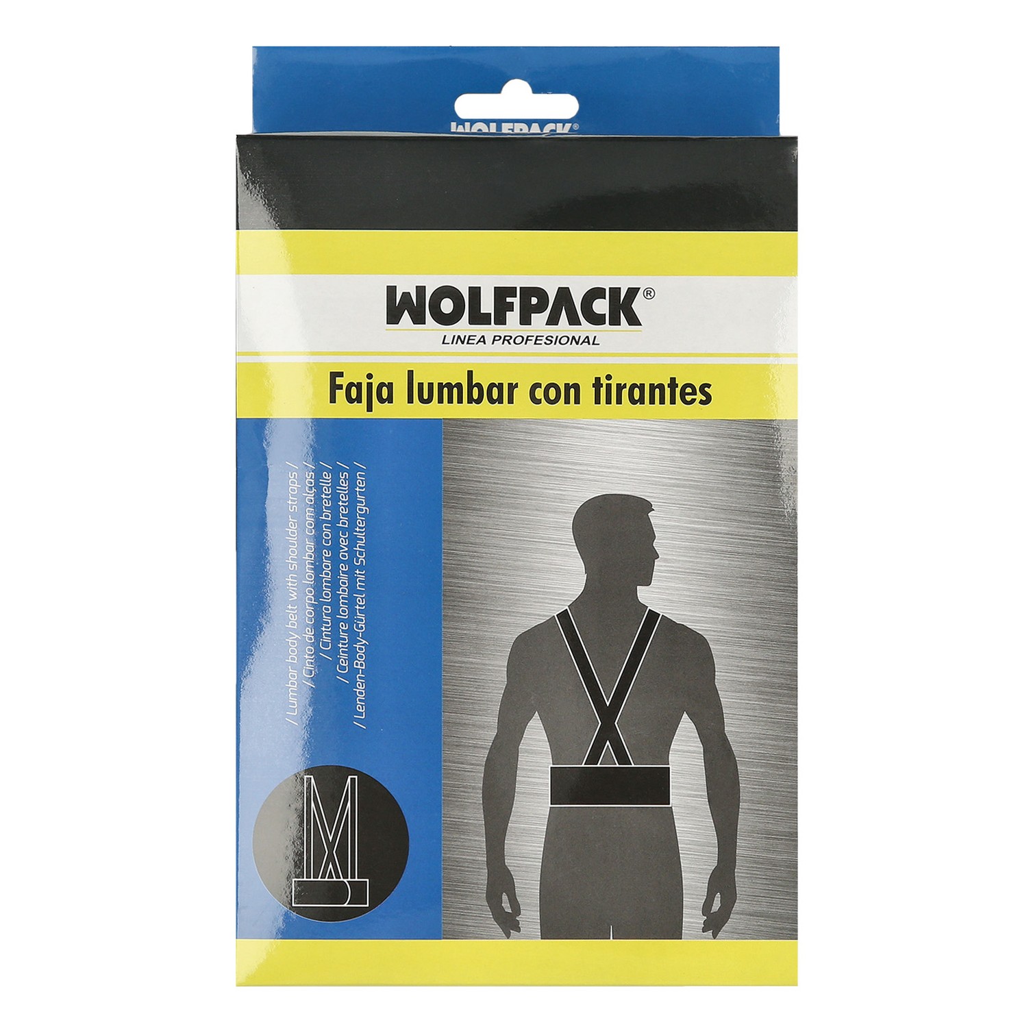 Faja Lumbar Con Tirantes Talla L/XL