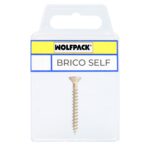 Tornillo Cabeza Plana Pozidriv Bicromatado 3,0x16 mm. 30 unidades [+8 variaciones de Medida Disponibles]