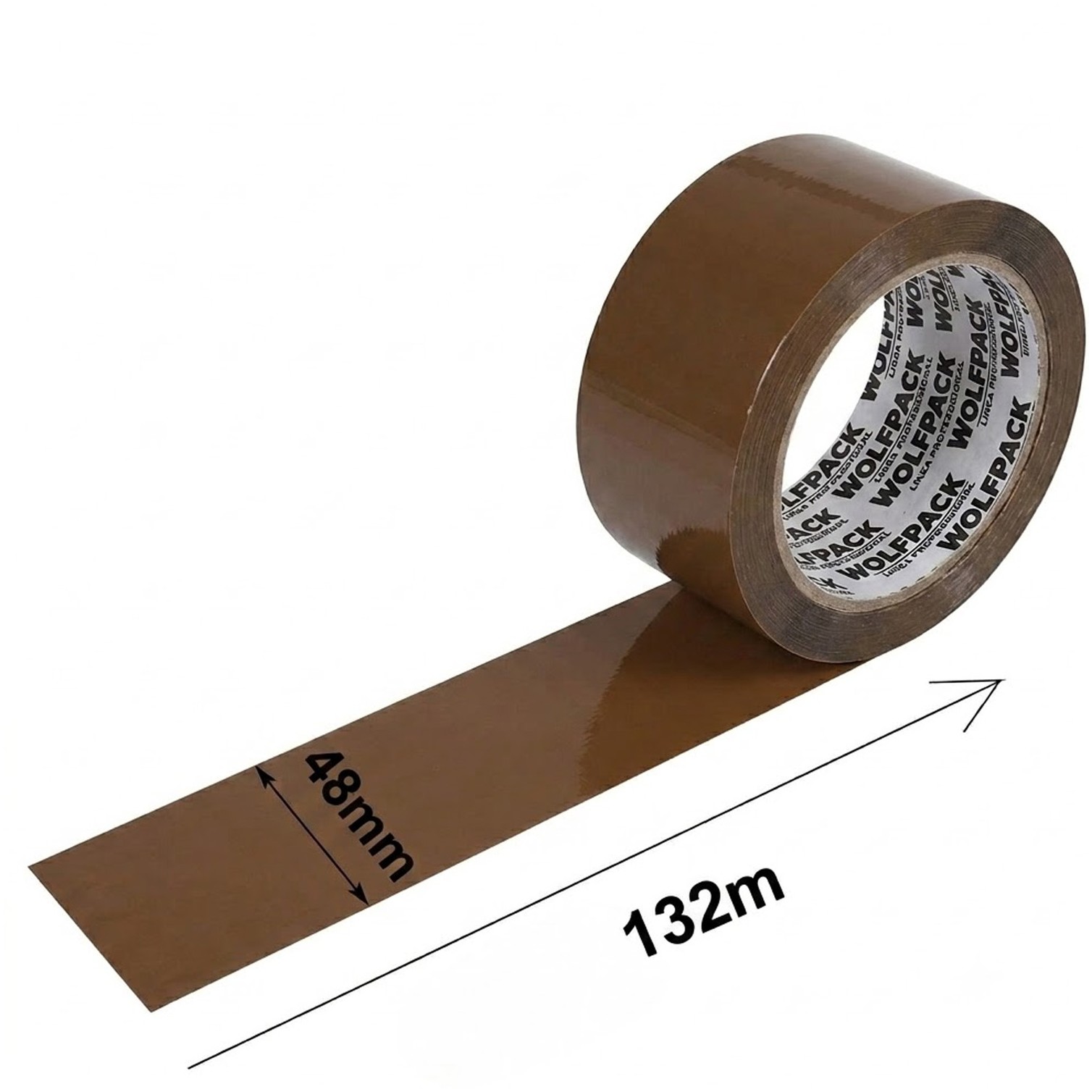 Cinta Embalar Marron 48 mm. x 132 m.