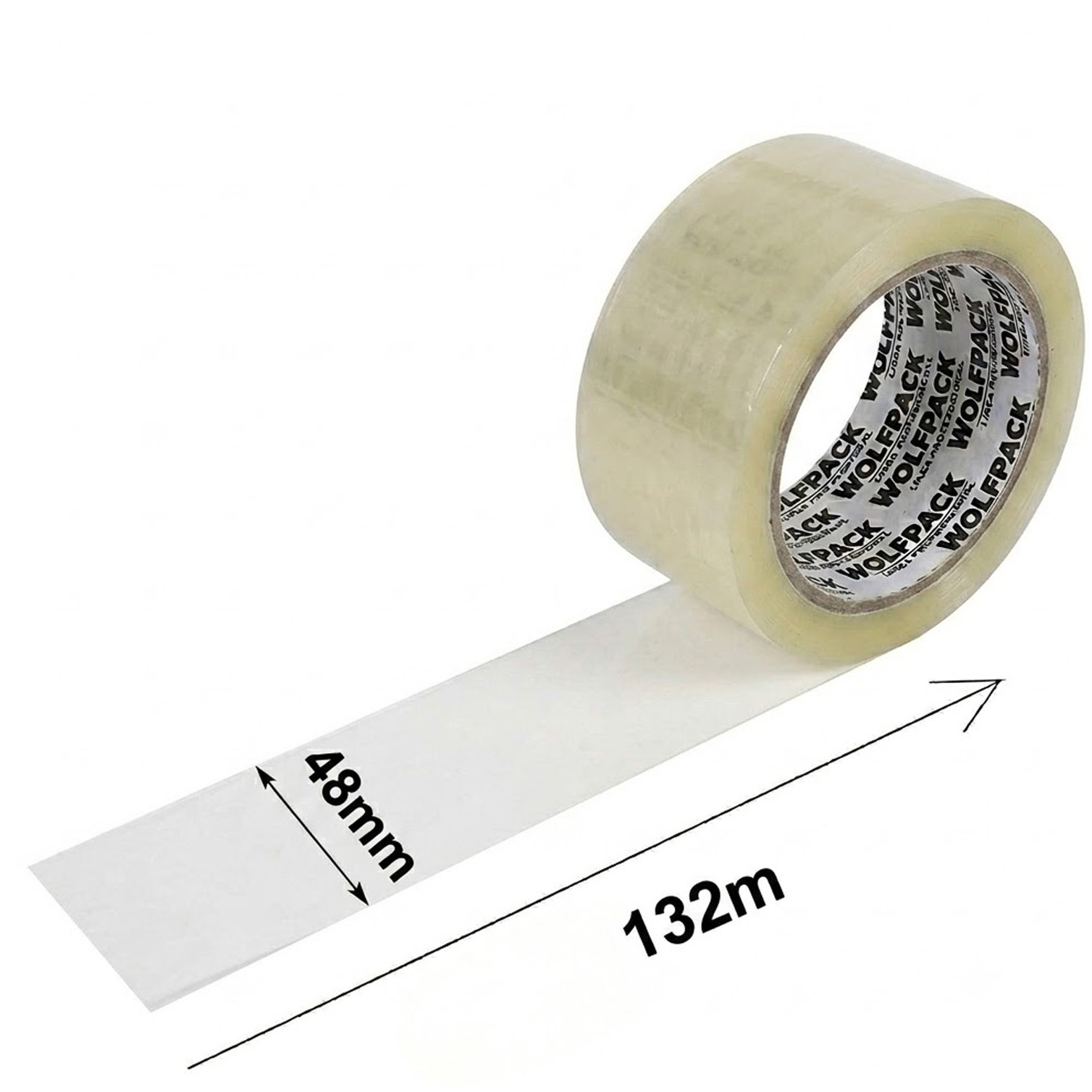 Cinta Embalar Transparente 48 mm. x 132 m.