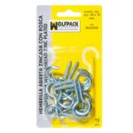 Hembrilla Abierta 2,1 / 14 x 25 mm. (50 Piezas) [+7 variaciones de Medida Disponibles]