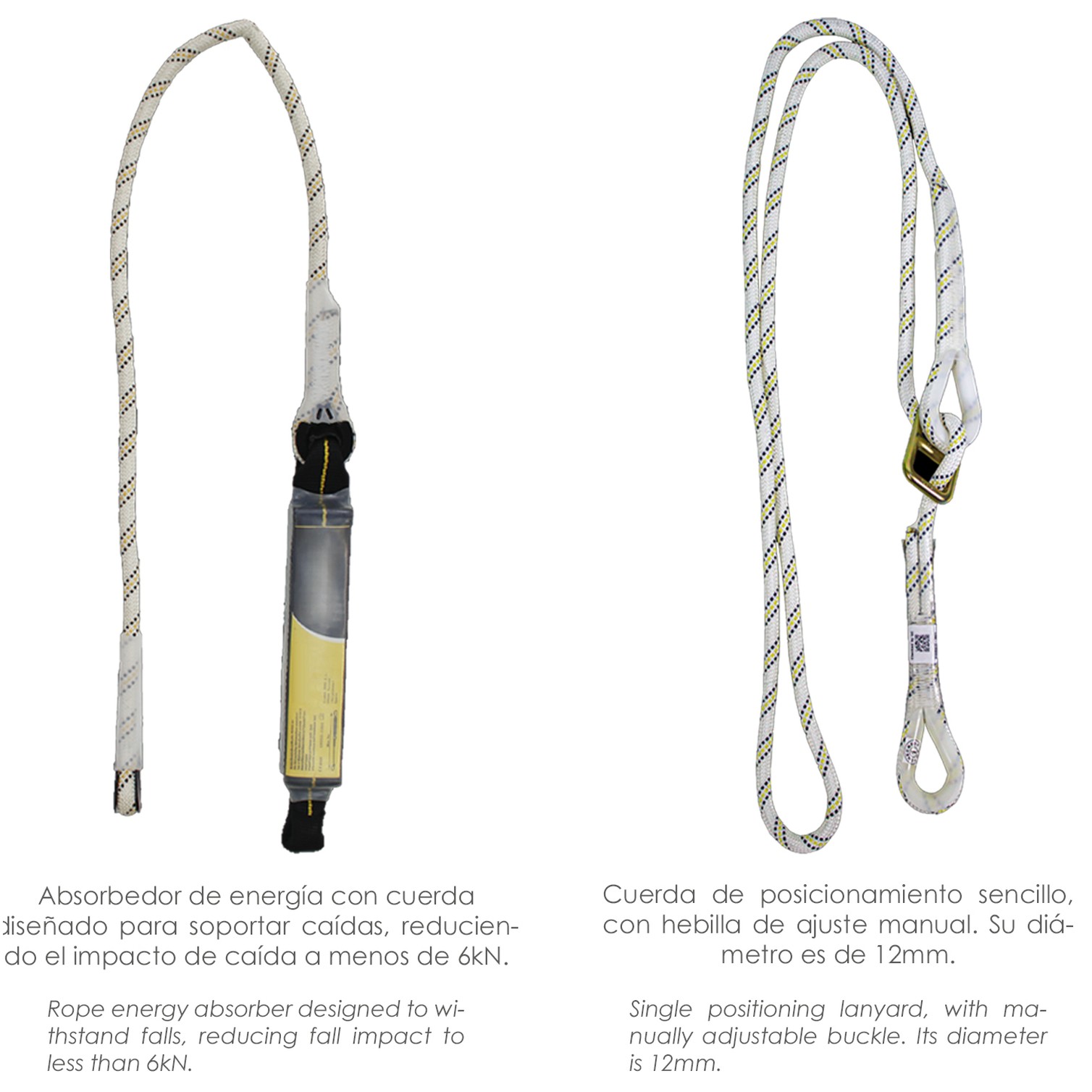 Arnes Anticaidas Kit Seguridad Nº 2 (7 piezas) EN361