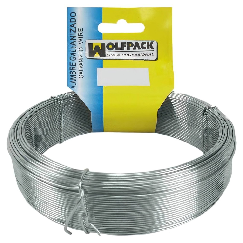 Alambre Galvanizado (Rollo 500 gramos / 180 metros) ) Nº 1/0,6 mm.