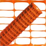 Malla Balizamiento Naranja 1,0 metro. Rollo 50 metros