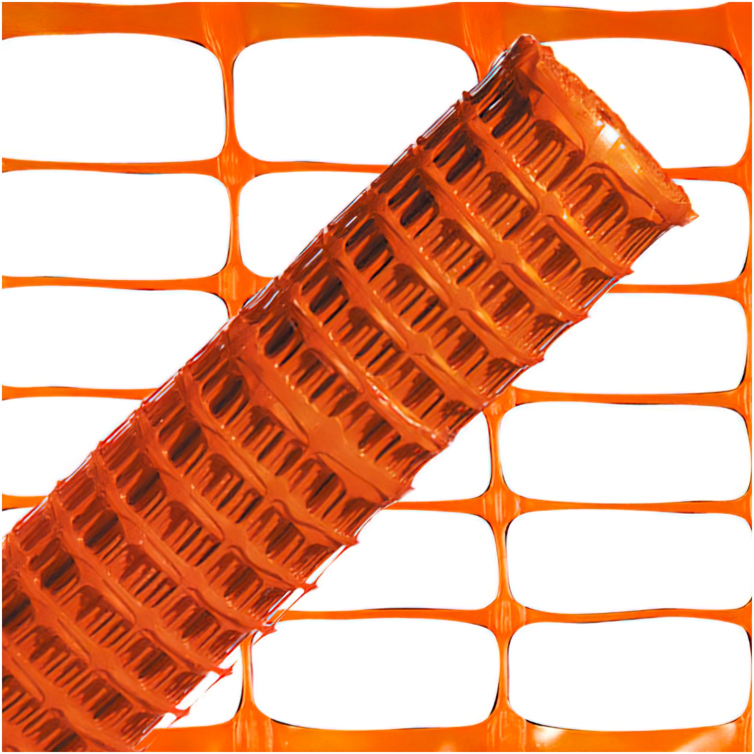 Malla Balizamiento Naranja 1,0 metro. Rollo 50 metros