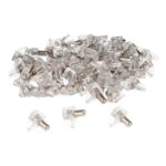 Soporte de Plastico Con Anclaje Metalico 5 Ø mm. Para Estanterias / Estantes (Caja 100 Unidades)