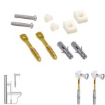 Kit Sanitario Fijación Wc Horizontal 5x70 mm. (2 Piezas)