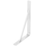 Palomilla Wolfpack Con Refuerzo Blanco 400x270 mm.