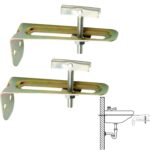 Juego Escuadras Sanitario Soporte Lavabo 10 cm. (2piezas)