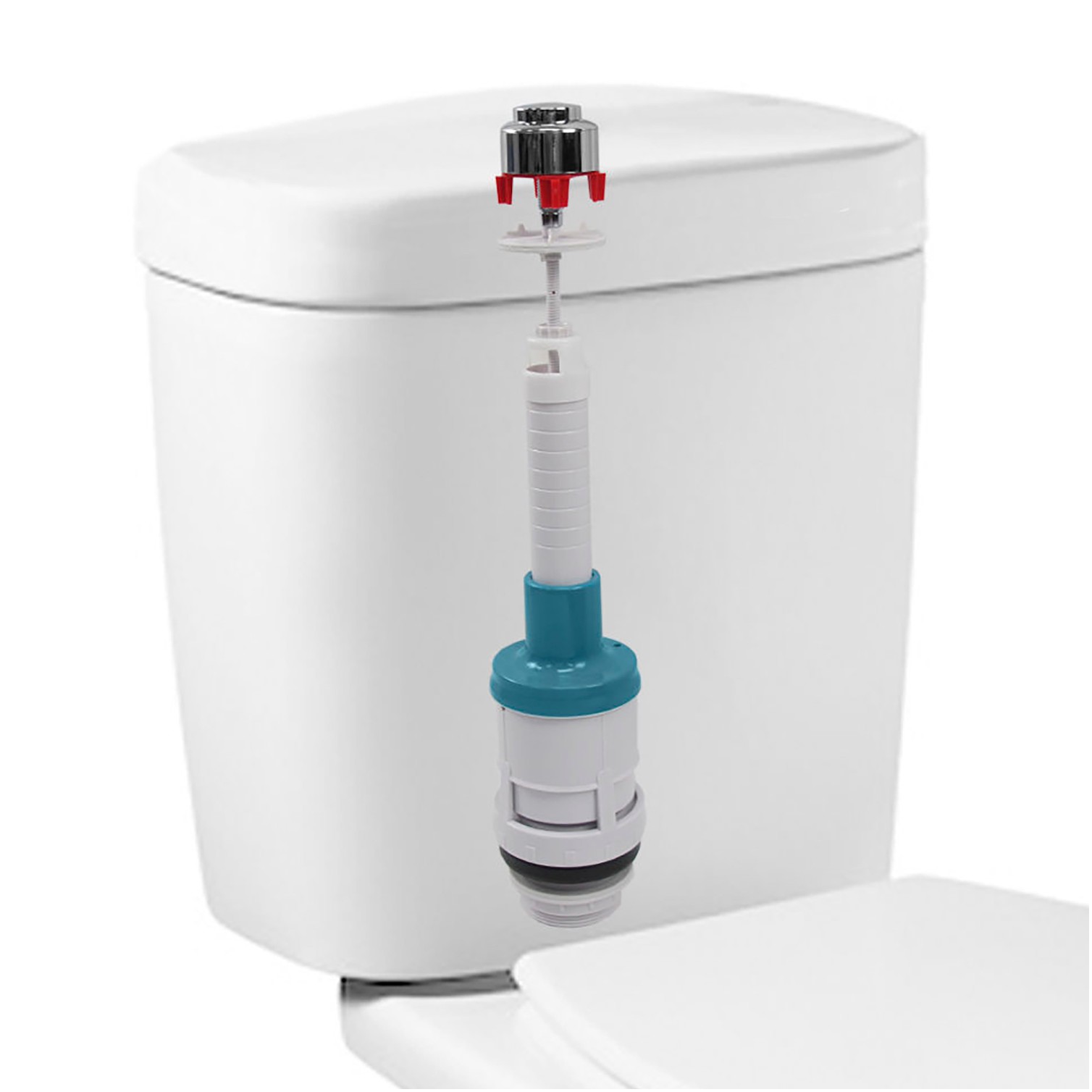 Descargador Cisterna Baja De Pulsador