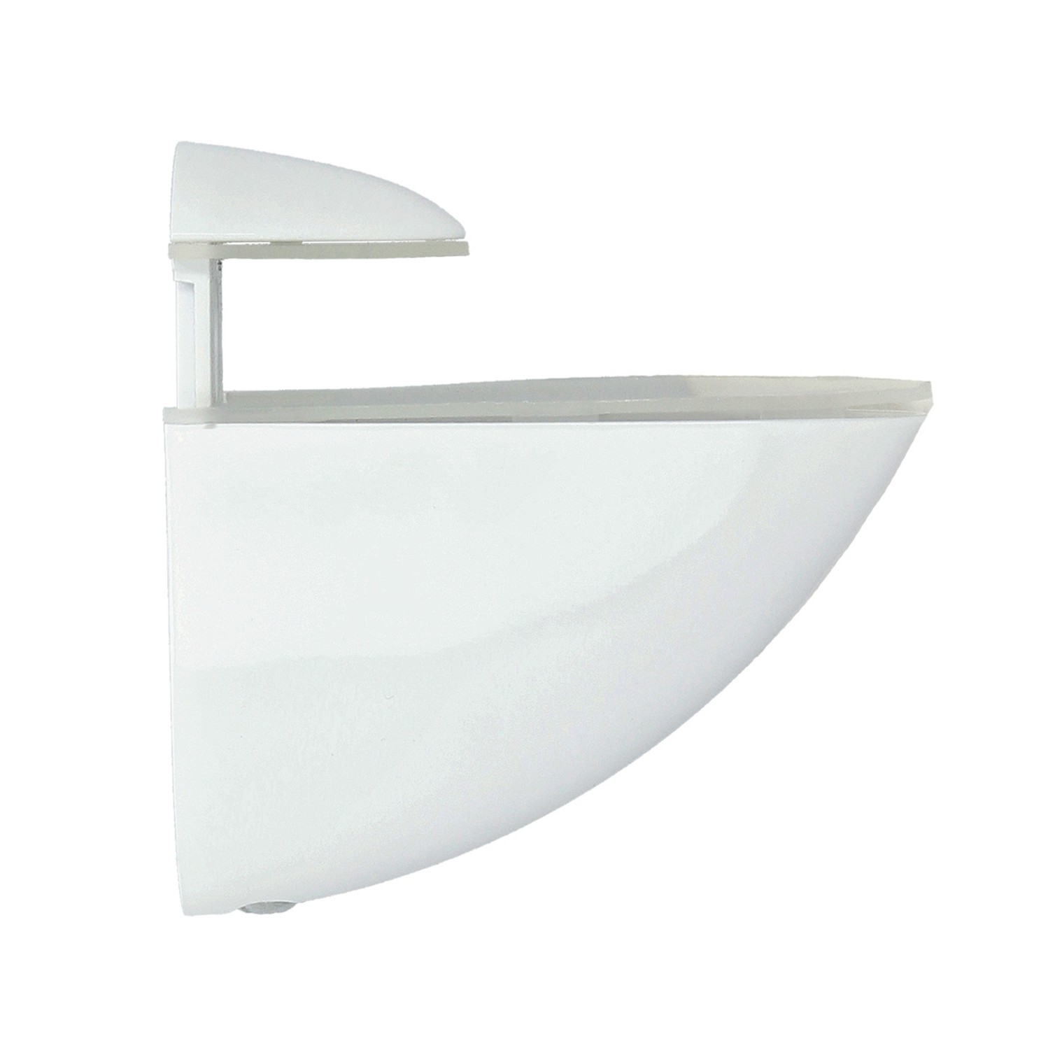 Soporte Pelicano Regulable Para Estante 1 / 35 mm. Blanco (1 Pieza)