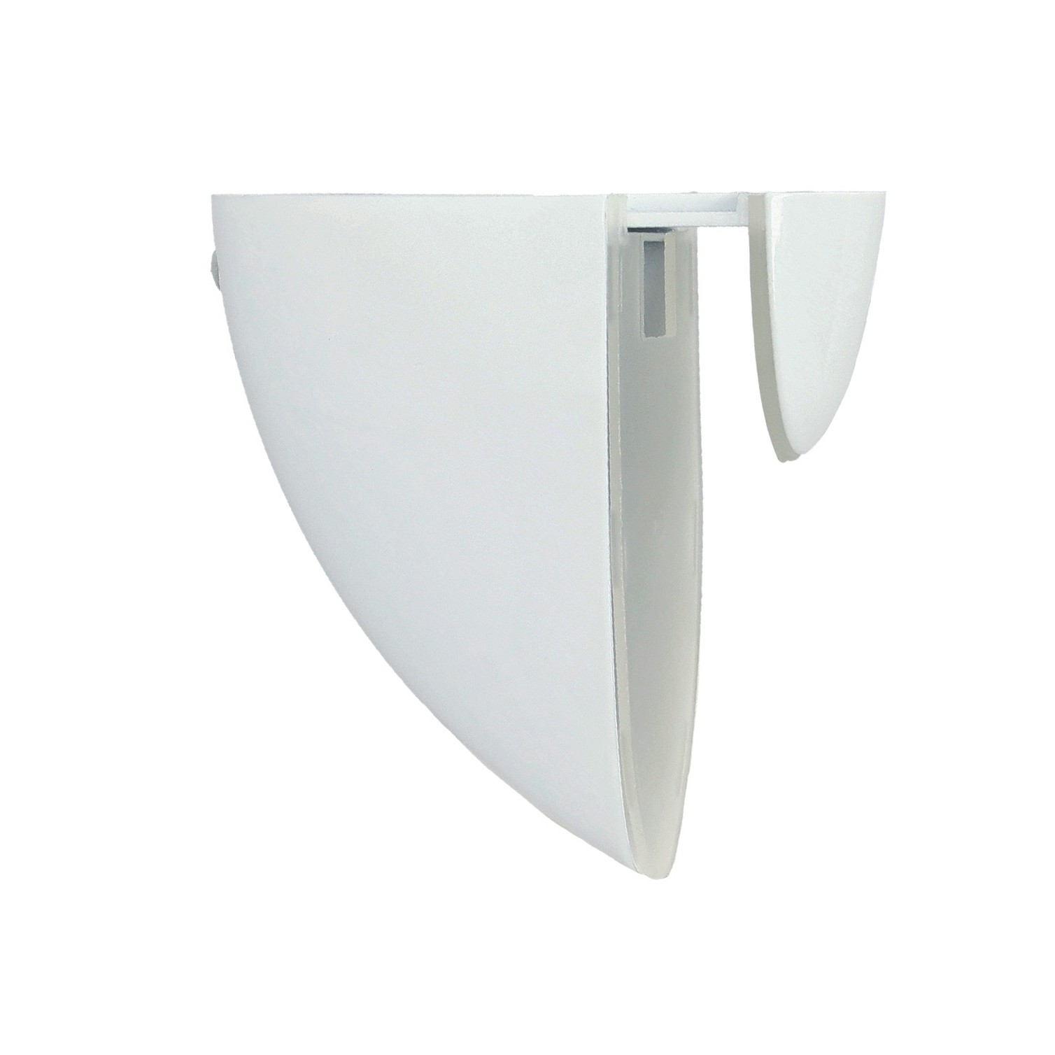 Soporte Pelicano Regulable Para Estante 1 / 35 mm. Blanco (1 Pieza)