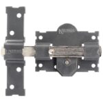 Cerrojo B-1 llave y pulsador pasador de 161mm cilindro redondo de 50mm