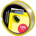 Hilo Nylon Transparente 0.5 mm. Rollo 100 m.