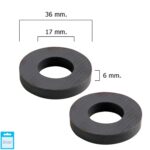 Iman Wolfpack Ferrita Aro Ø 36x17x6 mm. (Blister 2 Piezas)