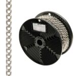 Cadena Decorativa Barbada Niquelada 2,5mm Rolllo 20 Metros