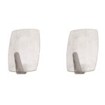 Colgador Oryx Inoxidable Grande (Blister 2 Unidades) Adhesivo