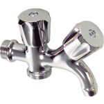 Grifo Lavadora Doble 1/2"