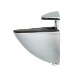 Soporte Pelicano Regulable Para Estante 1 / 20 mm. Cromo Mate (1 Pieza)