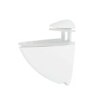 Soporte Pelicano Regulable Para Estante 1 / 20 mm. Blanco (1 Pieza)
