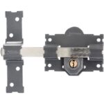 Cerrojo b-4 llave 2 lados pasador de 183mm cilindro redondo de 70mm