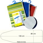 Funda Mesa Plancha Espuma Muleton 130x48 cm