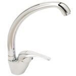 Monomando Fregadero Con Caño Alto Con Cartucho ceramico Ø 40 mm.